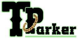 T Parker Logo Gold Chain Header
